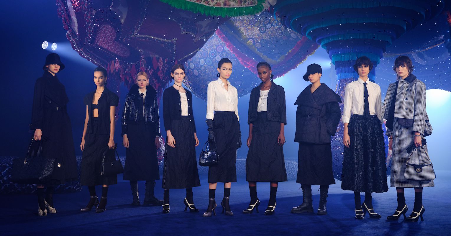 Dior Pays Homage To The 1950s with Fall Winter 2023 Collection