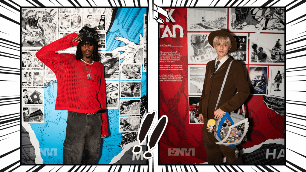 Content creators Metronade and CherryGem at the Kodansha House Opening Party