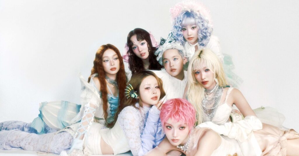 XG group photo for “THE CORE – 核”