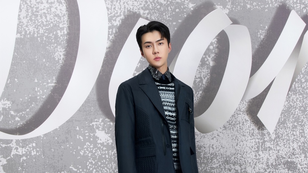 Dior Global Ambassador Sehun Joins The Unveiling Of The Pre Fall 2022 