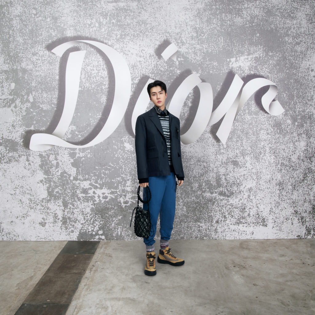 EXO Sehun's fansite master gets a personal invitation to Dior's Fall 2022  fashion show