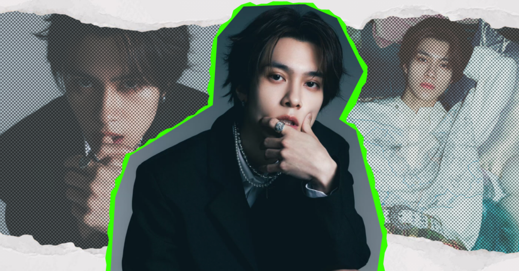 A photo collage of WayV's Hendery