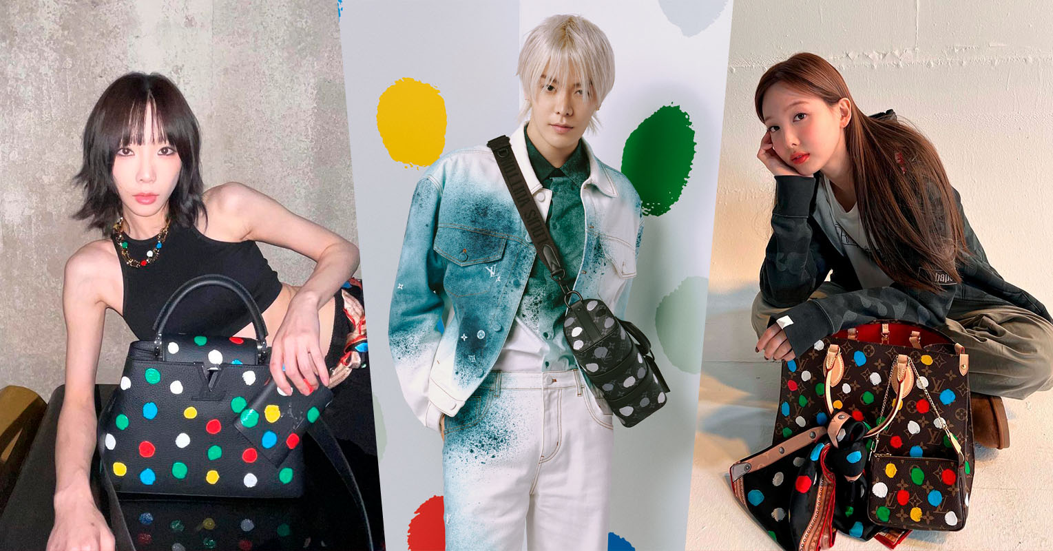 Dotty for Louis Vuitton's Latest Collaboration with Artist Yayoi