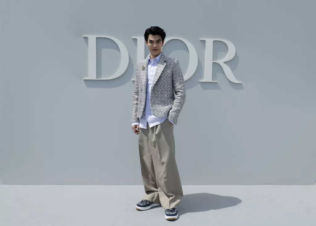Cha Eun-woo Brings Sheer Power to Dior's Spring Summer 2024