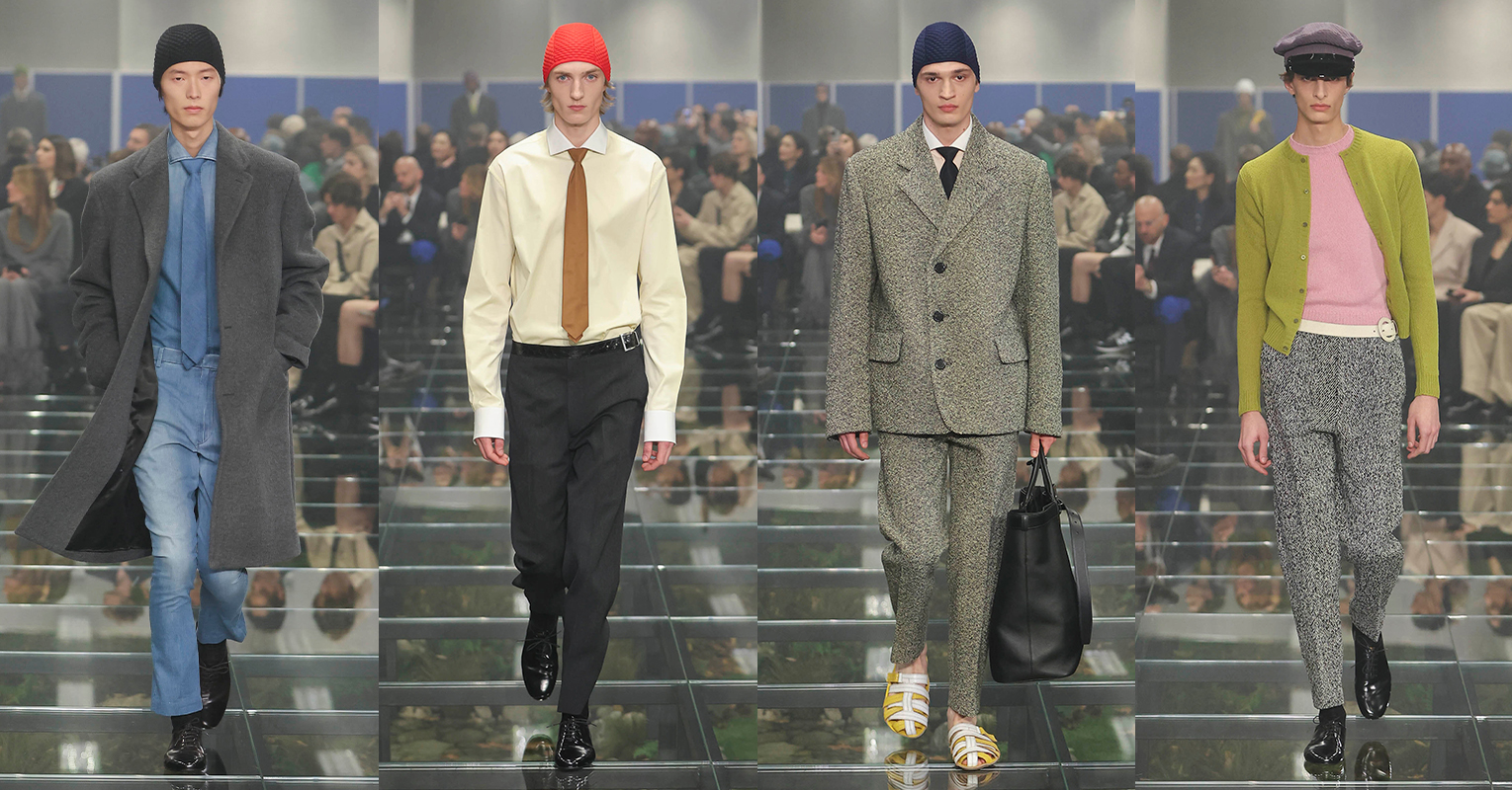 Prada’s Fall Winter 2024 Collection Explores Corporate Nature - EnVi Media