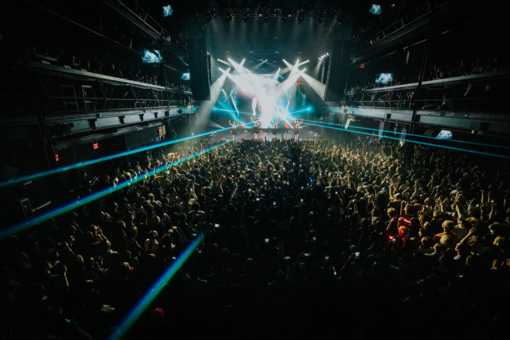 NEW YORK, NEW YORK – OCTOBER 8: Atarashii Gakko! performs at Terminal 5. (Photo by Lindsey Blane, courtesy of 88Rising)