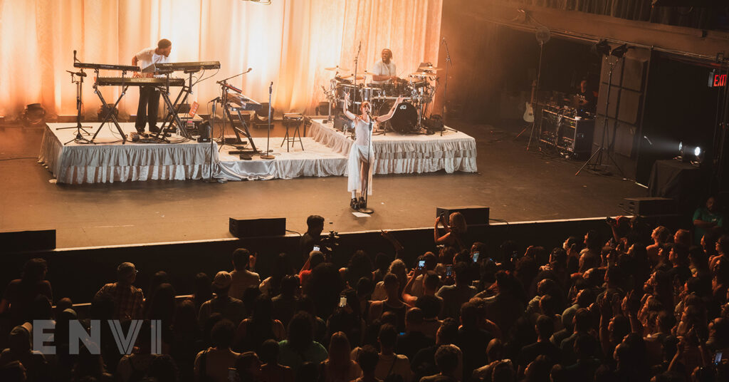 Griff on stage at Terminal 5