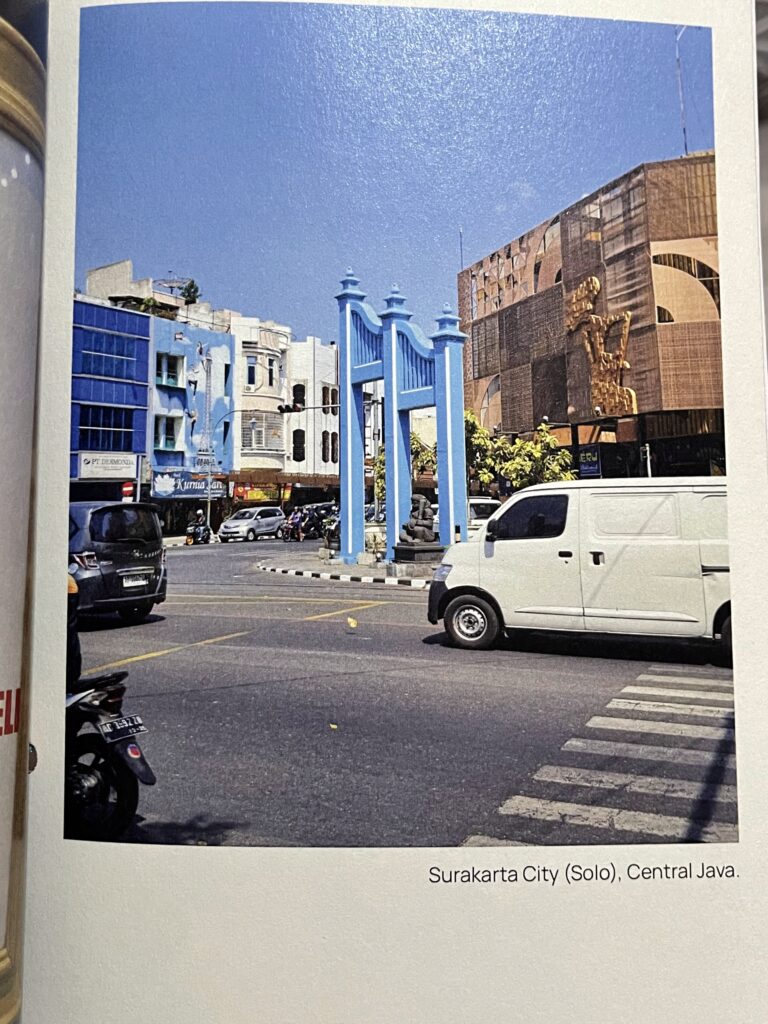 Slamet Riyadi Street, in Surakarta City (Solo), Central Java.