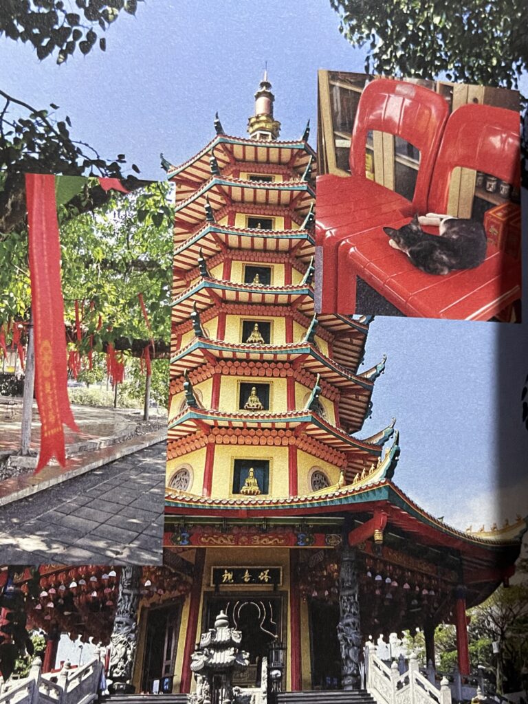 Chinese style pagoda in Semarang.