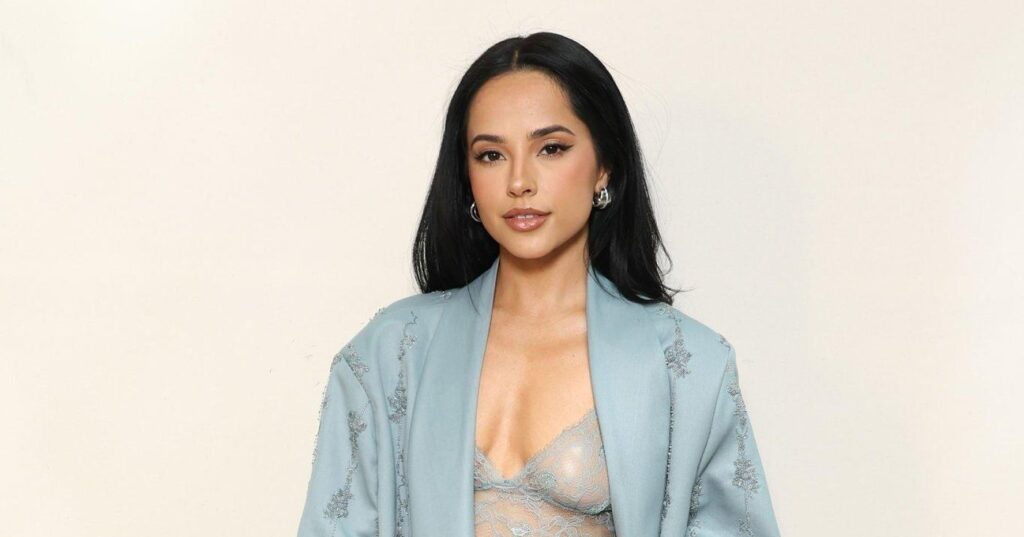 Becky G at Paris Fashion Week