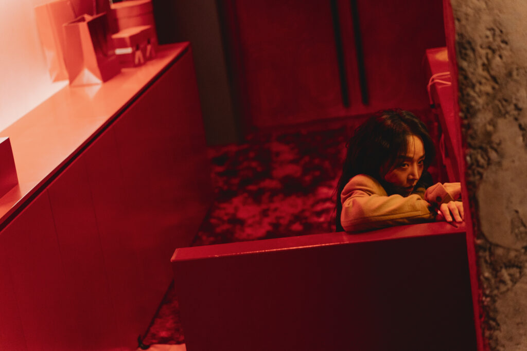 Shin Hae-sun as Sarah Kim