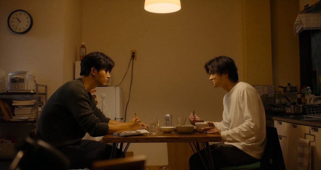 Hayato Isomura and Ok Taec-yeon in "Soul Mate" (2026).