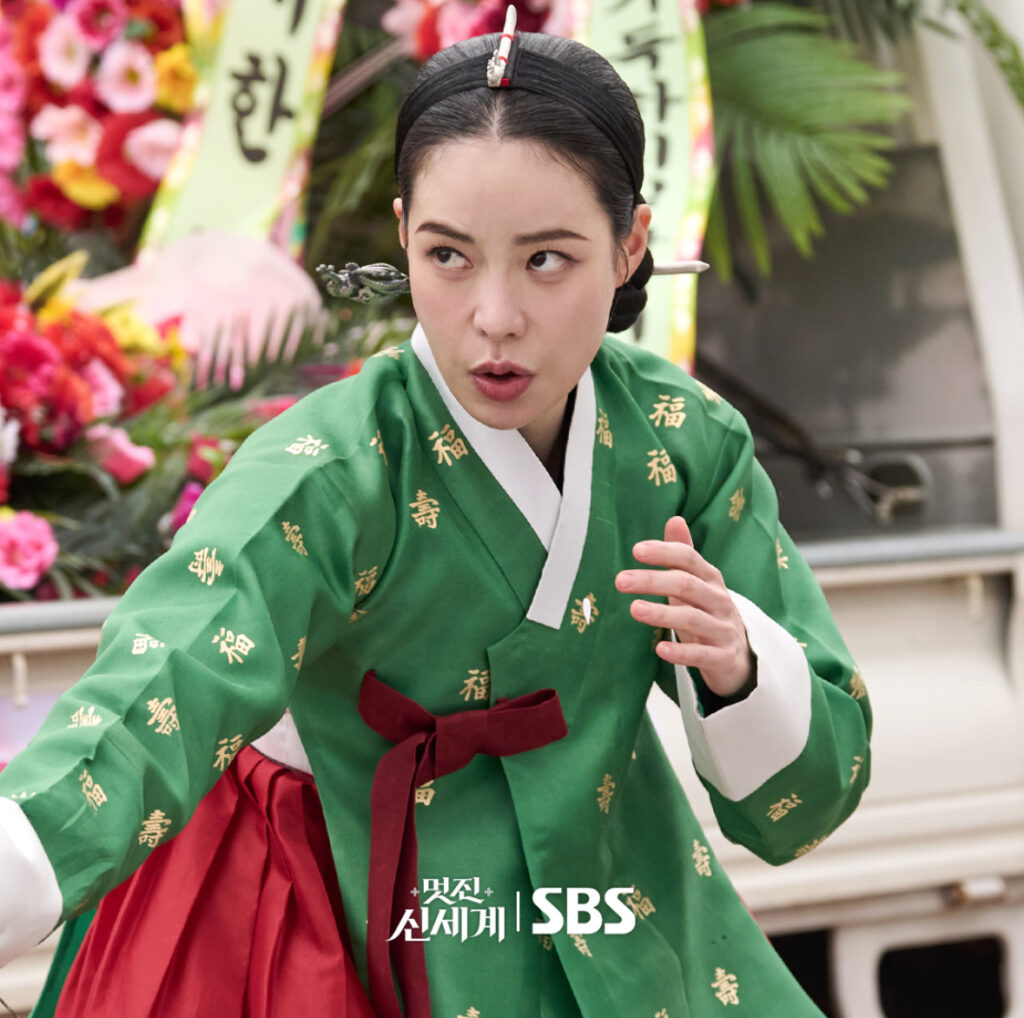 Lim Ji-yeon as Kang Dan-shim in "My Royal Nemesis" (2026).