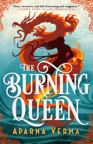 Cover of The Burning Queen.