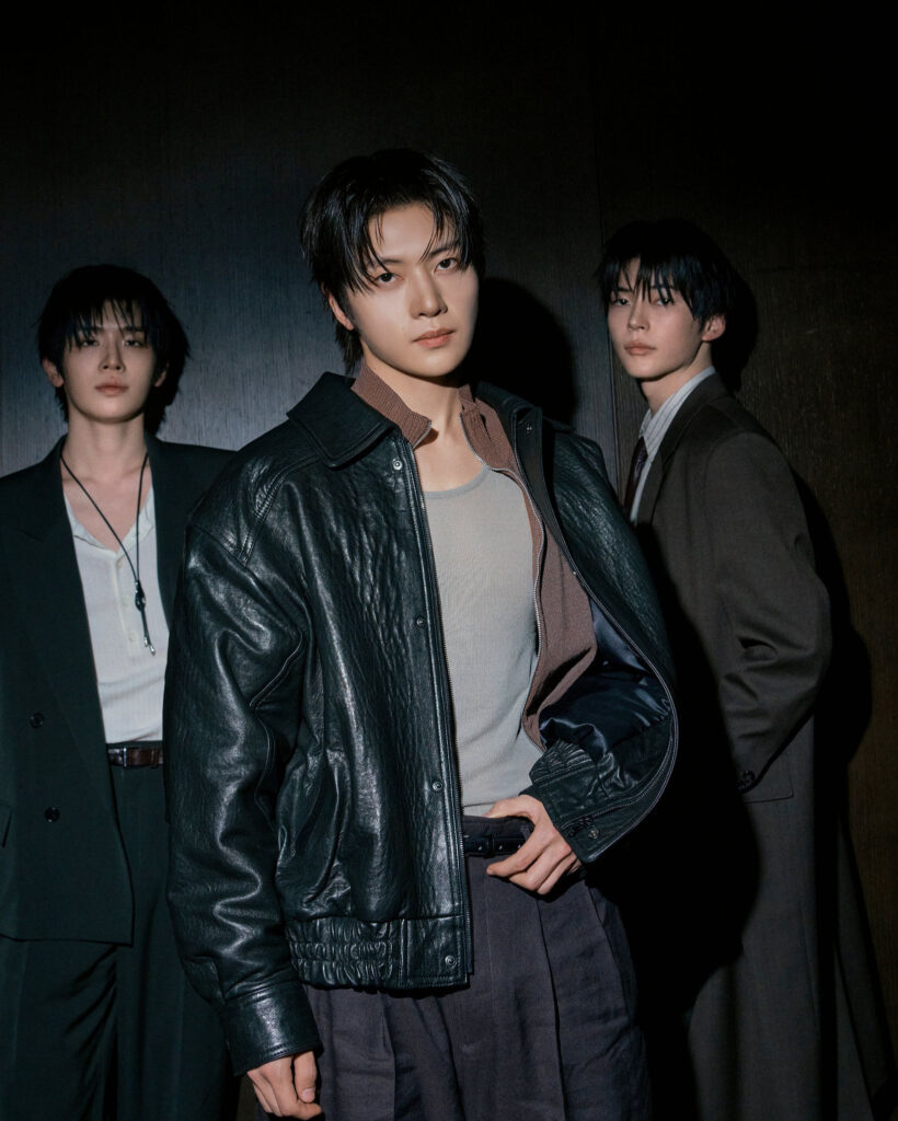 L-R: SUNG HANBIN, SEOK MATTHEW, and KIM TAERAE.