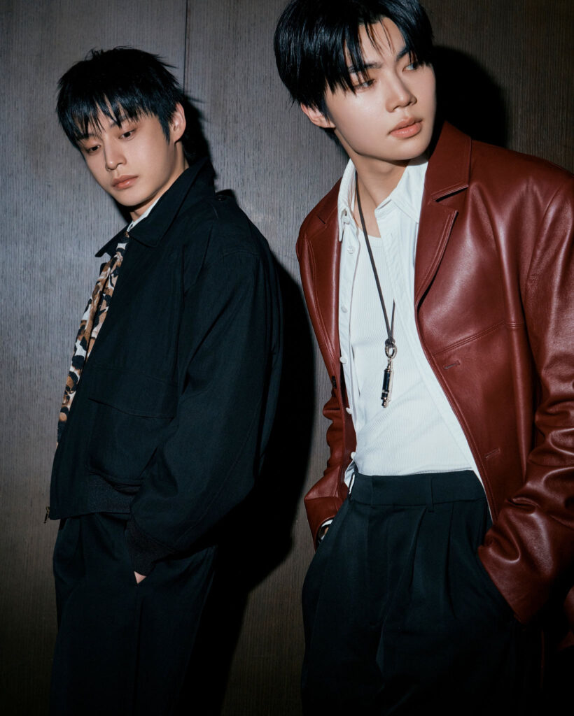 L-R: KIM JIWOONG and PARK GUNWOOK.