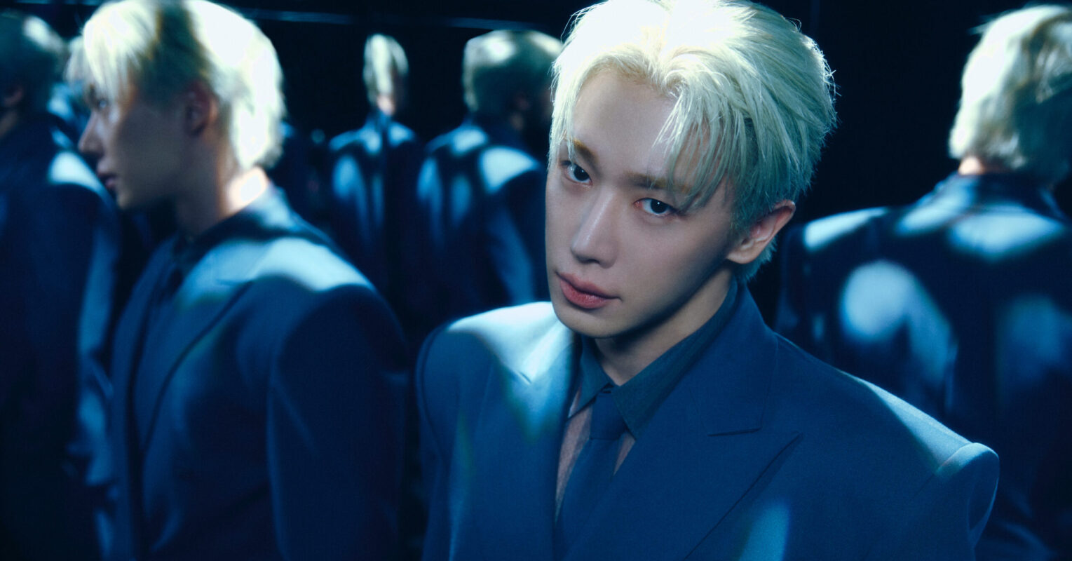 WONHO promotional image for his fifth mini album, CORE.