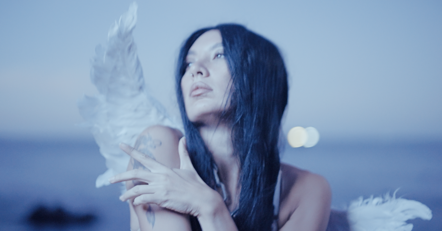 Jaguar Jonze in the "HALF DEVIL" music video.